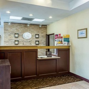 Front desk with friendly staff