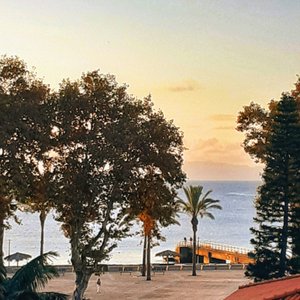 White Waters Hotel in Madeira, image may contain: Neighborhood, Villa, Housing, Roof