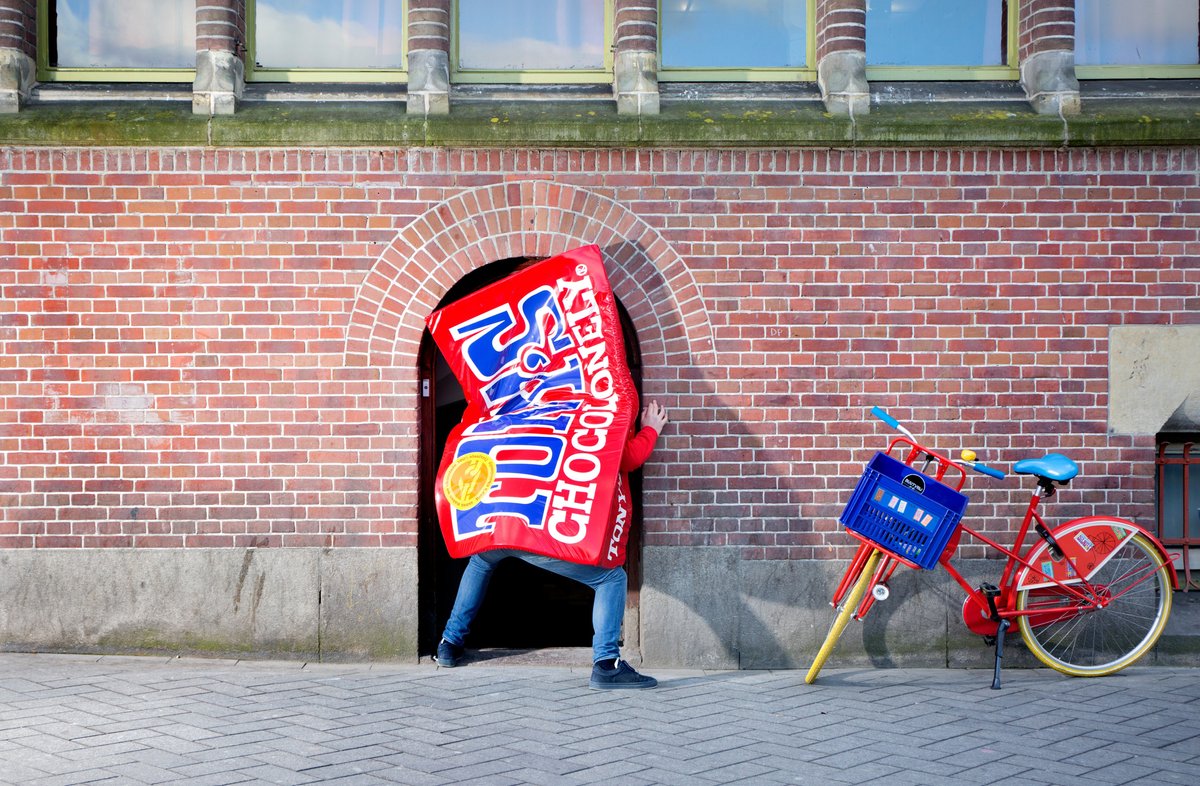 Visit Tony's Chocolonely Super Store in Amsterdam