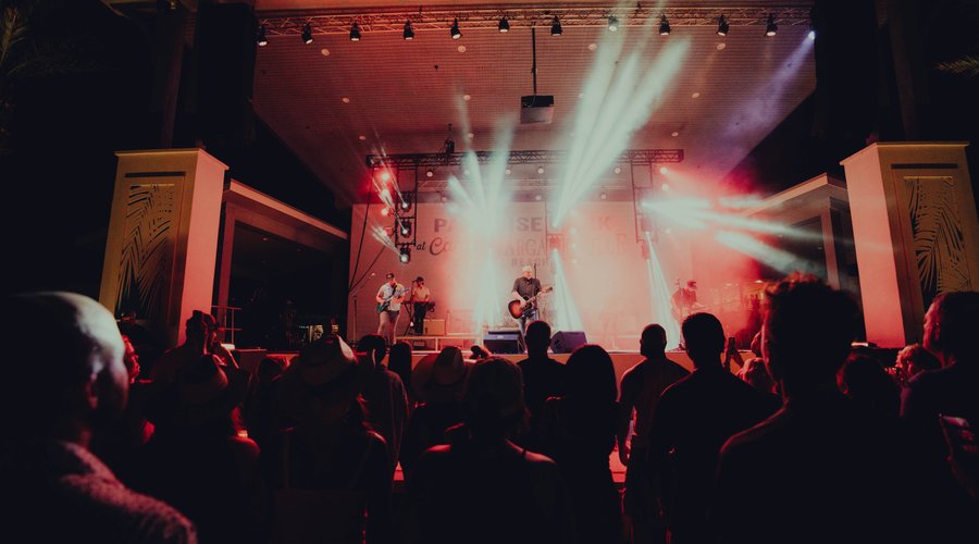 Pat Green live in concert at Paradise Park. 