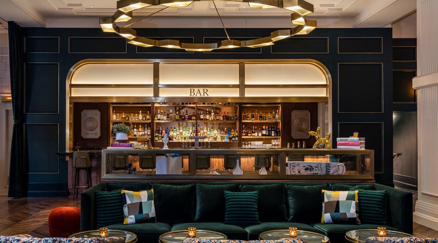 Art-centric bar with visual delights surrounding you as a enjoy a hand-crafted cocktail or glass of wine. 