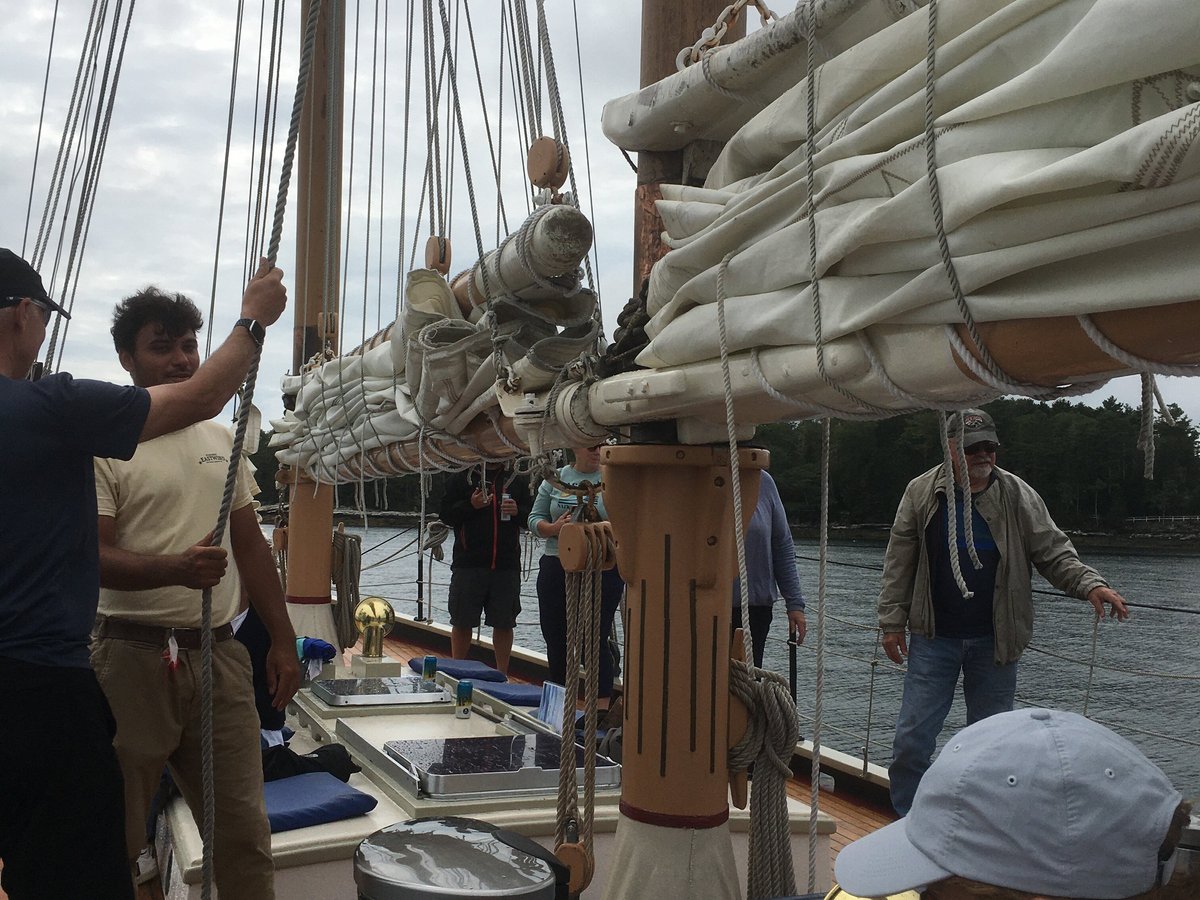 Boothbay Harbor Schooners - Schooner Eastwind & Applejack