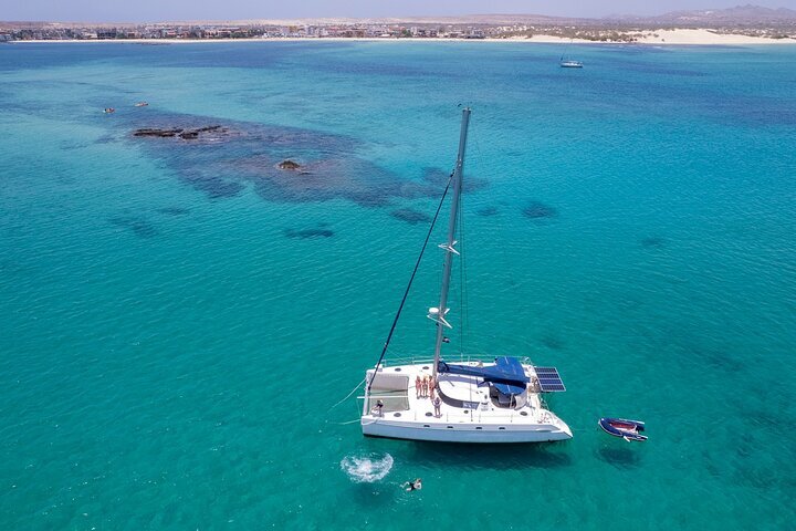 2024 Catamaran Sailing Tour And Whale Watching In Boa Vista   Caption 