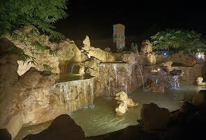 Entrance fountain