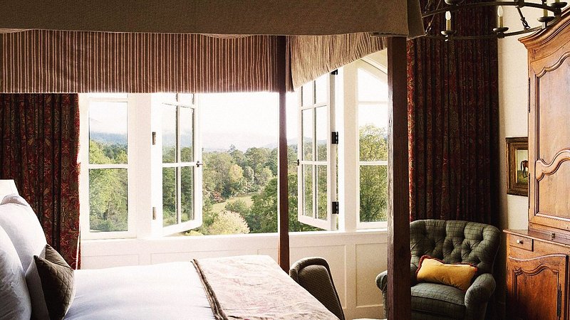 Guest room at Blackberry Farm in Walland, Tennessee