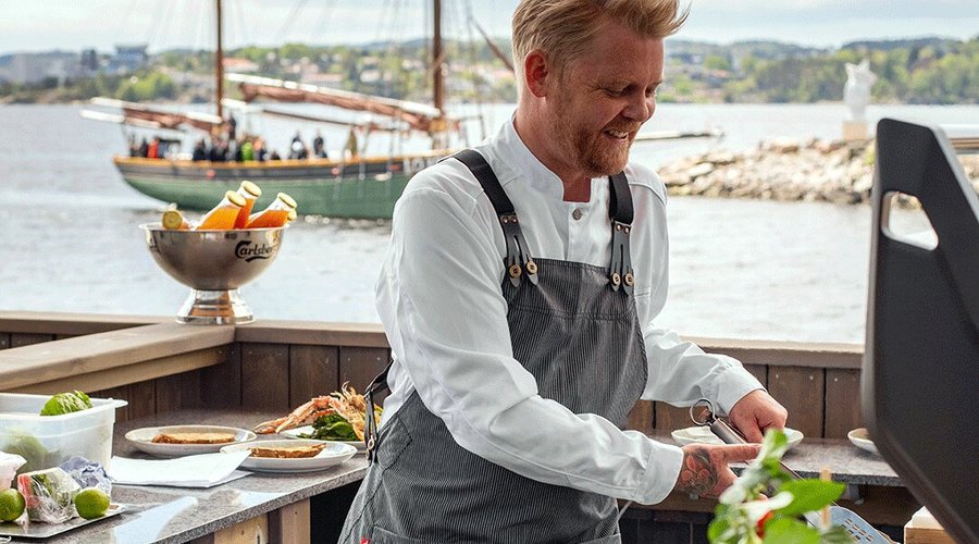 Restaurant in Kristiansand.