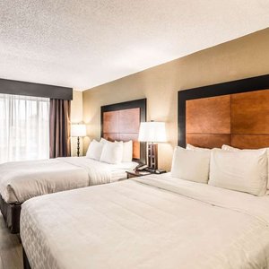 Spacious room with queen beds