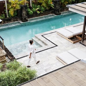 Pool and spa area