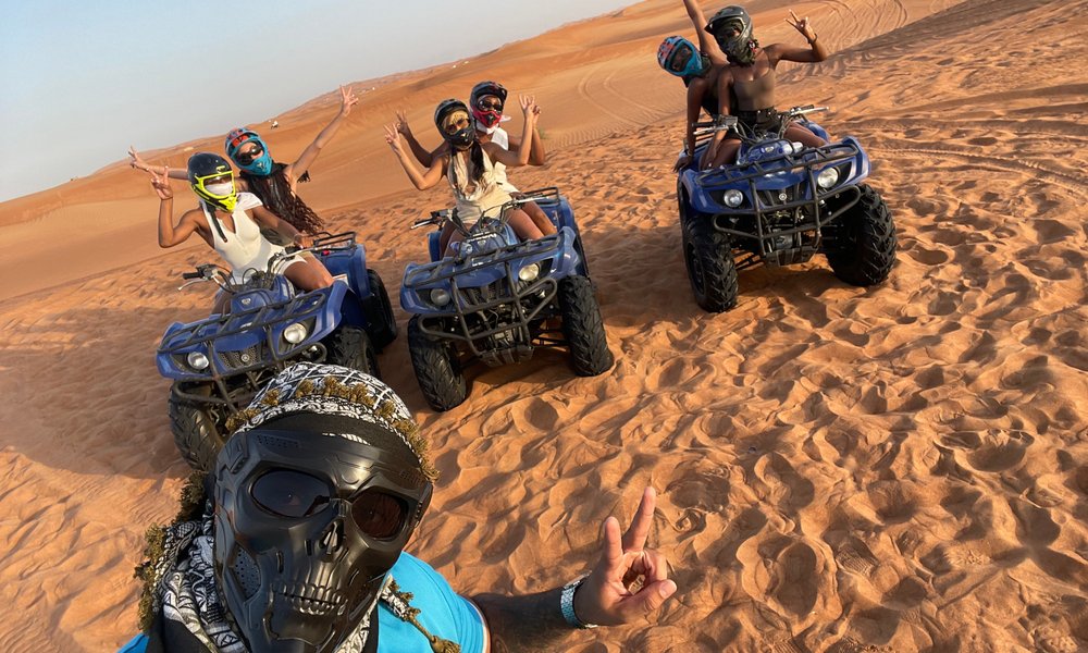 Dubai: Red Dunes ATV, Sandsurf, Camels, Stargazing & 5* BBQ at Al Khayma Camp™️