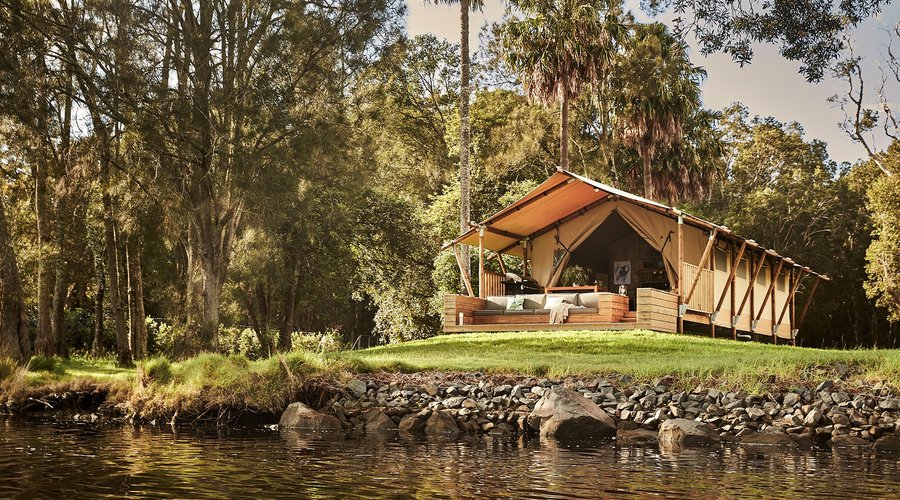Safari-style Glamping Tent 'Koala' - sleeps up to six Glampers
