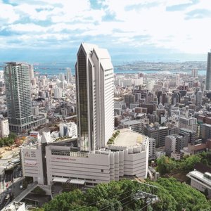 Hotel and the city view