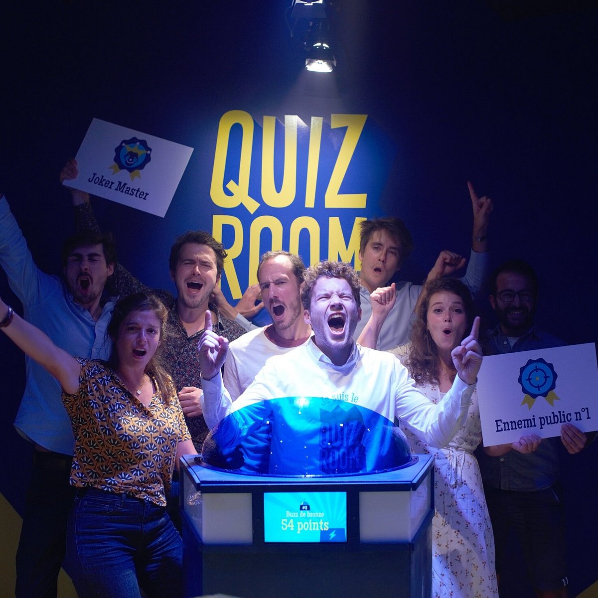 Quiz Room : buzzer dans nos salles de jeux