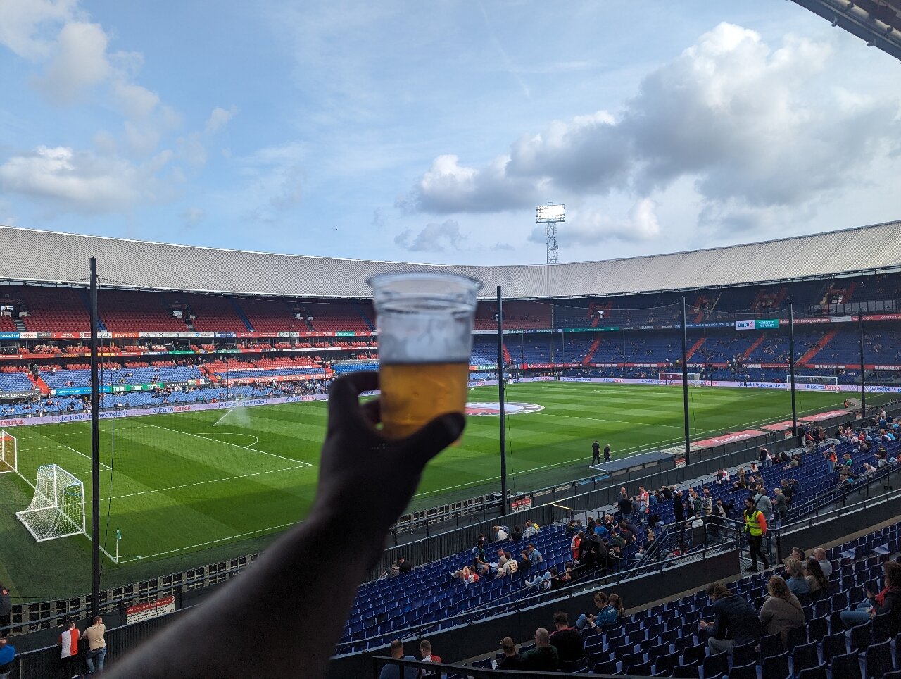 Is beer expensive discount at de kuip