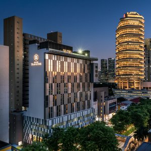 Hotel Traveltine in Singapore, image may contain: City, Urban, Cityscape, Condo