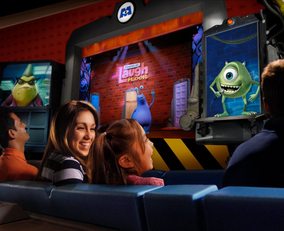 Monsters, Inc. Laugh Floor - Magic Kingdom 