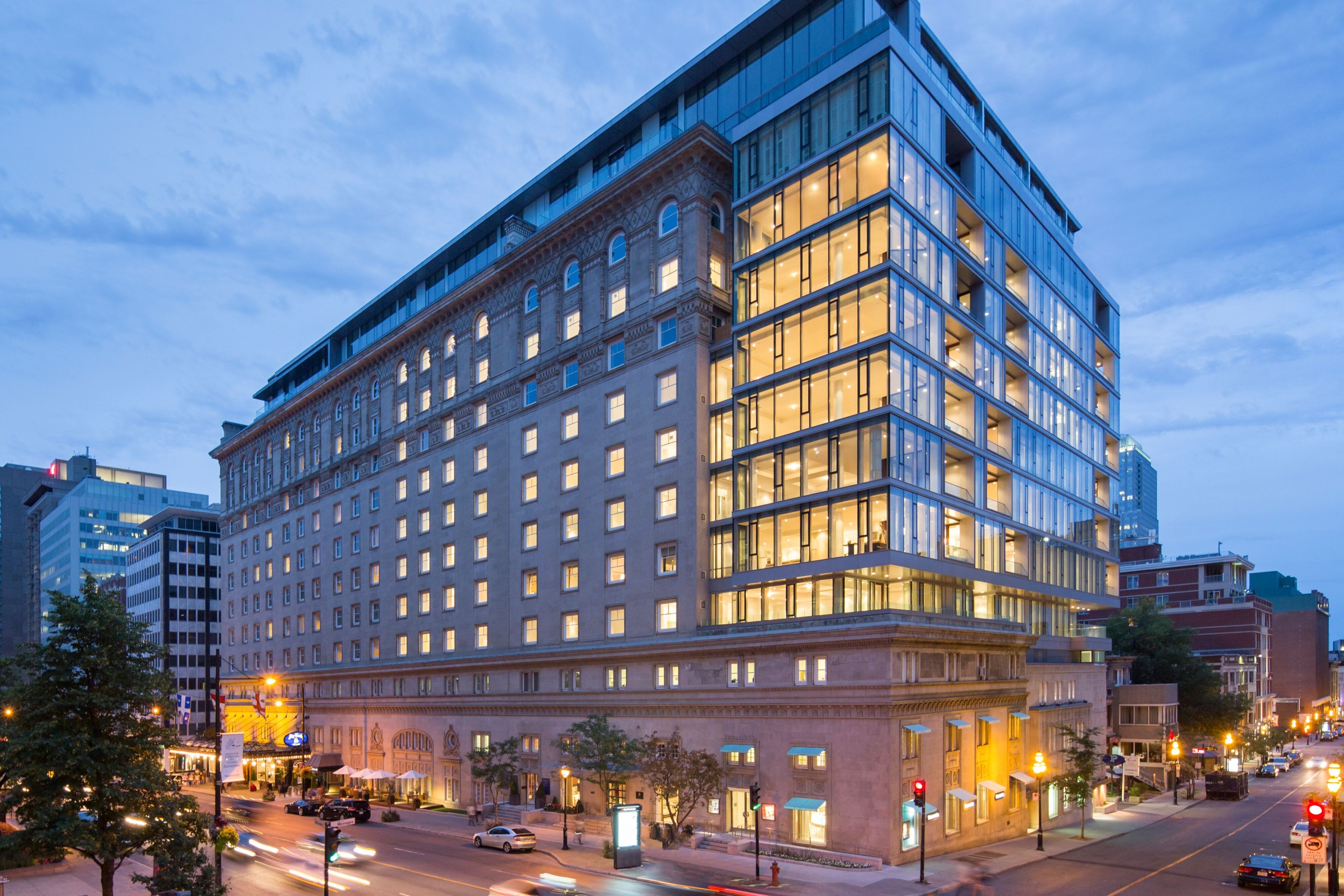 THE RITZ CARLTON MONTREAL Montreal Kanada Otel Yorumlar Ve Fiyat   Facade Sherbrooke Street 