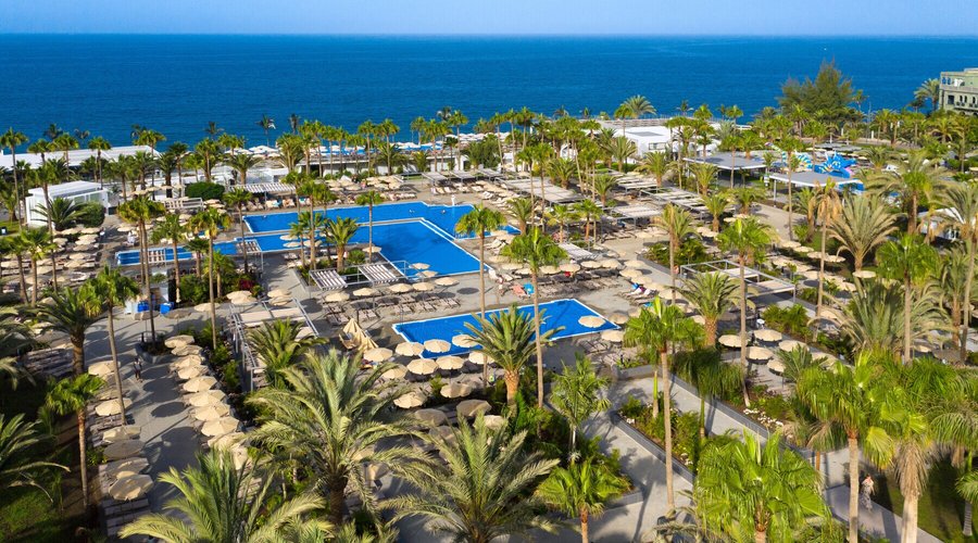 Hotel & Gardens aerial sea view