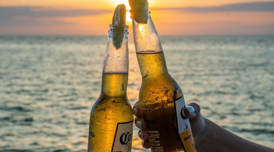 Beer and the Sunset
