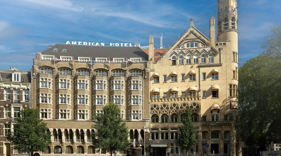 Clayton Hotel Amsterdam American from Leidsekade canal