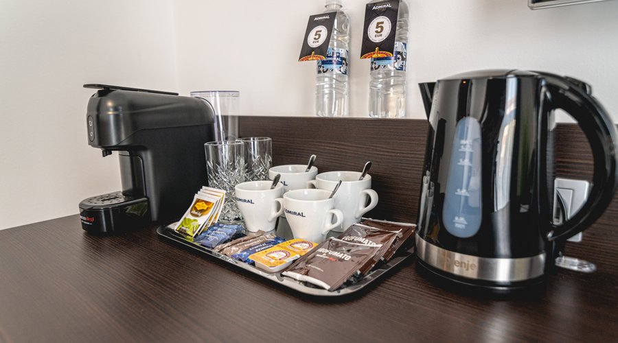 Superior Deluxe Double Room with coffee and tea facilities