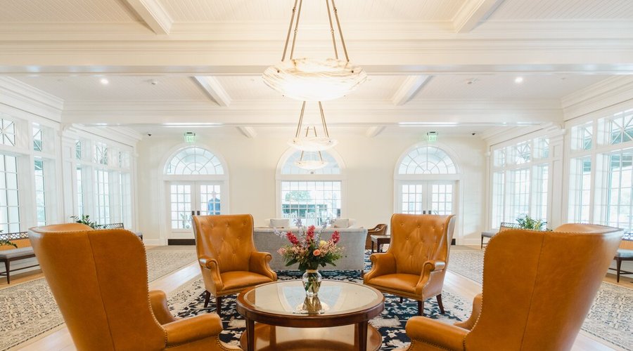 The newly renovated grand lobby will welcome you to the "Queen of the South".