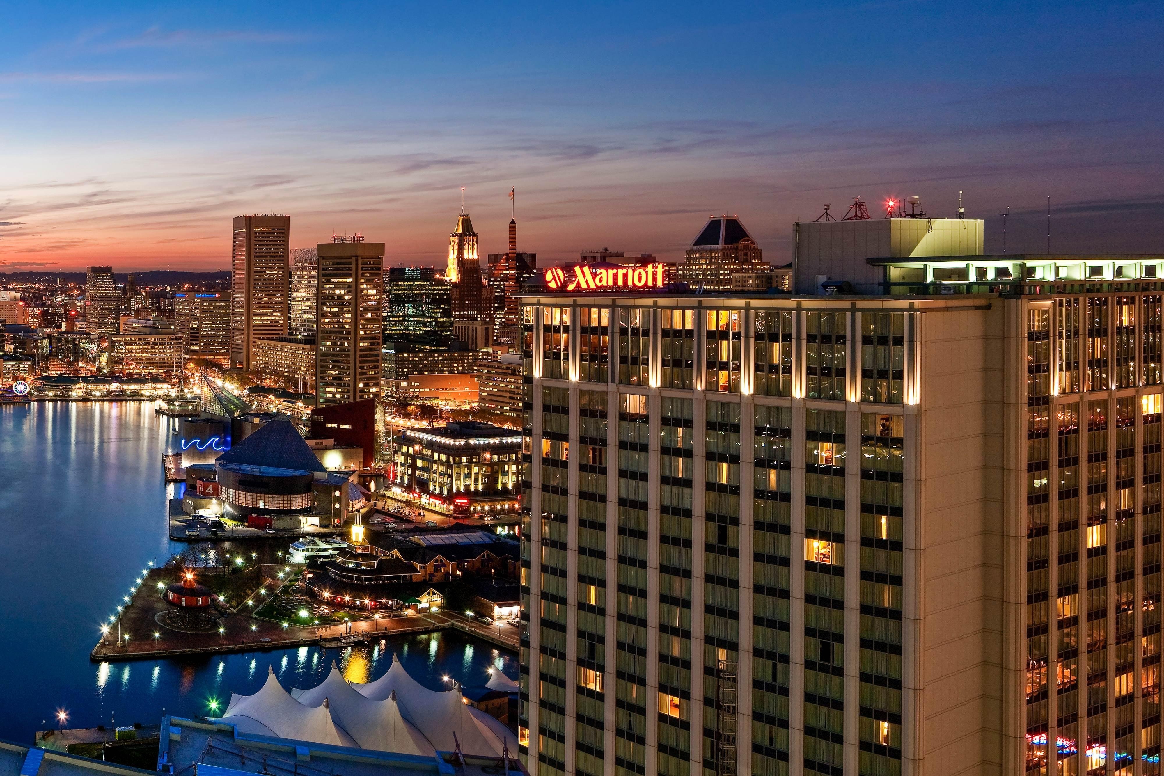 BALTIMORE MARRIOTT WATERFRONT Updated 2024 MD   Exterior 