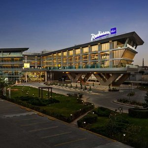 Exterior view evening