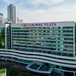 Aerial View of Crowne Plaza Panama