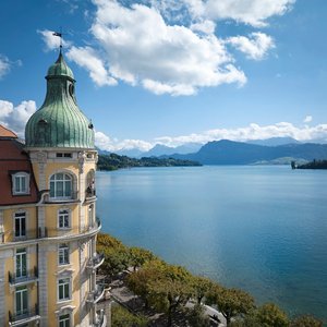 Mandarin Oriental Palace, Luzern, direkt am Vierwaldstättersee