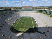 We enjoyed the warmth of indoor club seats at Lambeau Field. Warmth, great  food, drink, and comfortable seats.