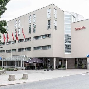 scandic atrium facade