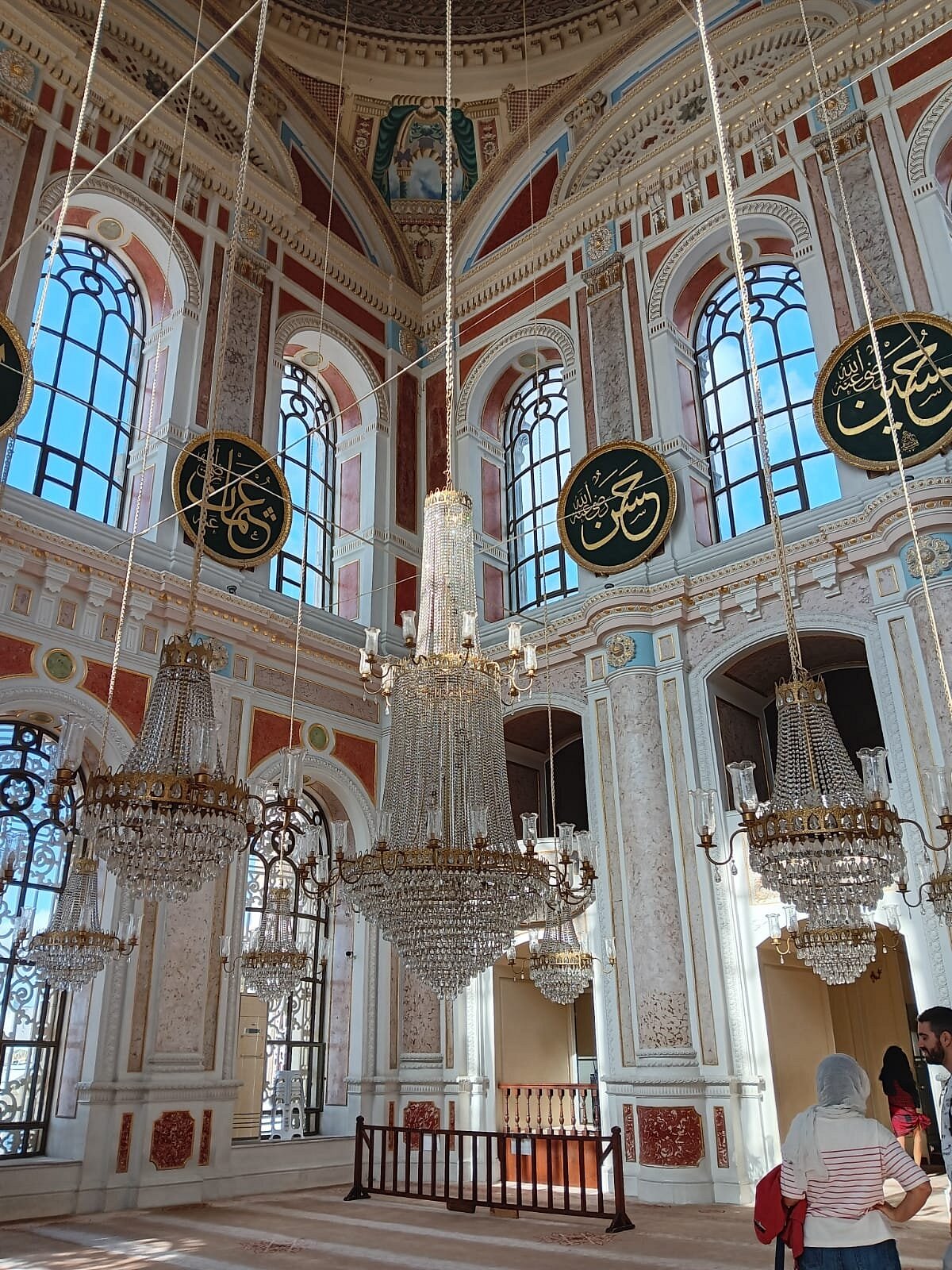 Ortakoy cami - famous and popular landmark in Istanbul, Turkey