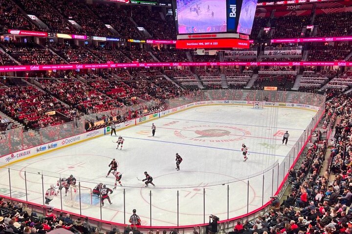 2024 Ottawa Senators Ice Hockey Game Ticket At Canadian Tire Center   Caption 