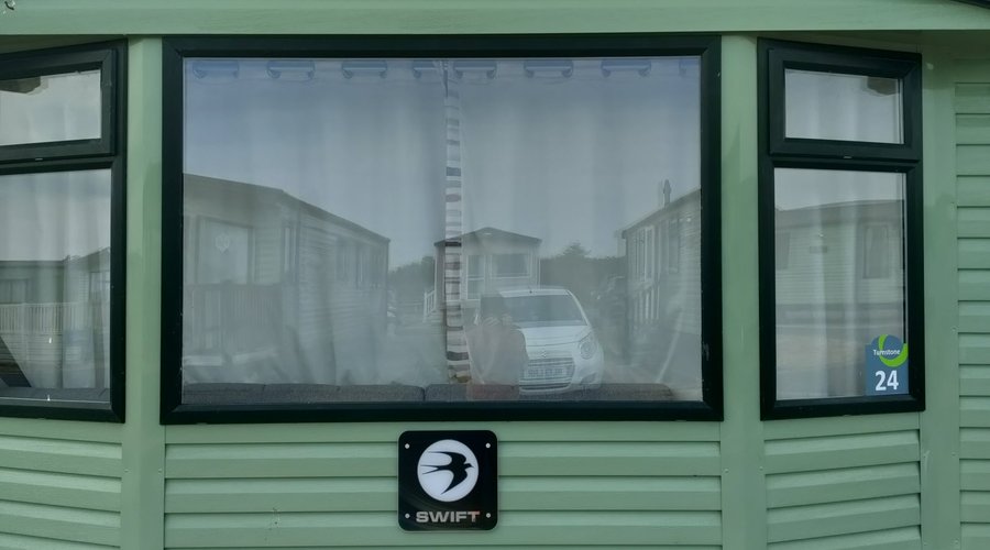 Front of van