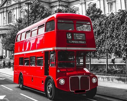 london tour double decker bus