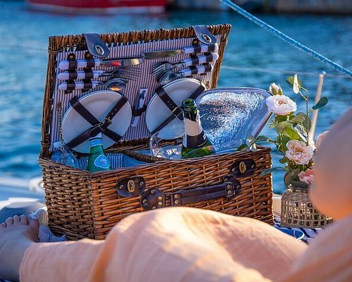 Cesta mimbre picnic - Horta Mimbre cesta en mimbre de picnic con tapas
