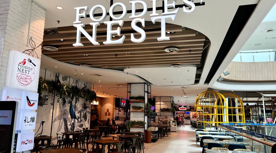 Food Hall on the 3rd floor