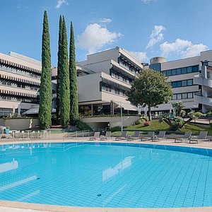 NH Villa Carpegna Meeting Rooms Hotel Facilities Swimming Pool Hotel Shot