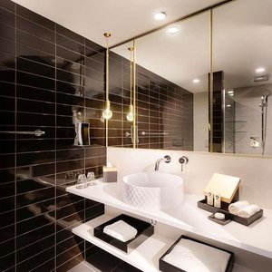 Guest room bath