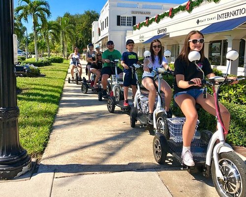 Florida Memory • Naples Trolley Tours bus at the Lion Country