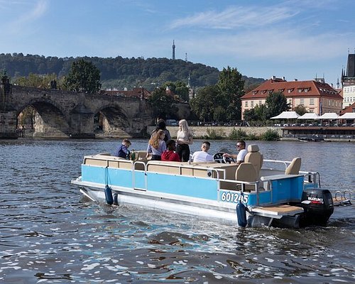 Prague: Swimming Beer Bike on A Cycle Boat