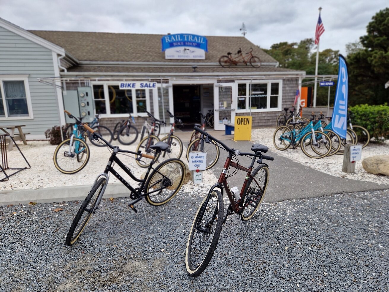 Rail trail store bike shop