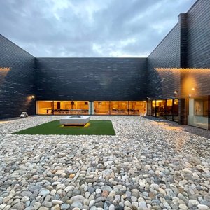 Interior courtyard