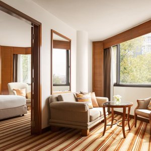 Junior Suite Bedroom With Living Spaces