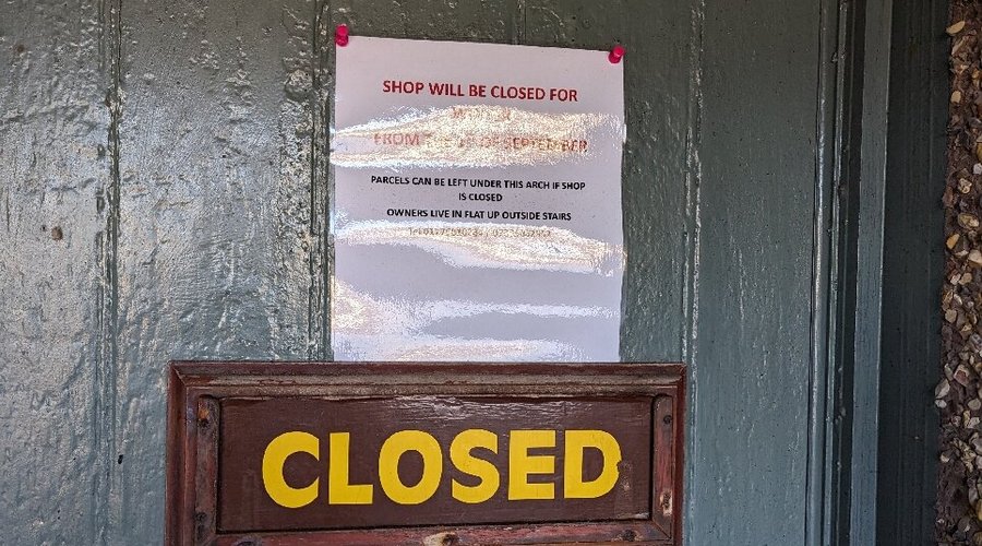 Shop closed over Winter 23