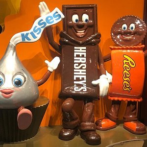 Nearing the end of the tour--some of the brands Hershey manufactures -  Picture of Hershey's Chocolate World - Tripadvisor