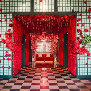 The Pool Club Winter Rose Garden! 