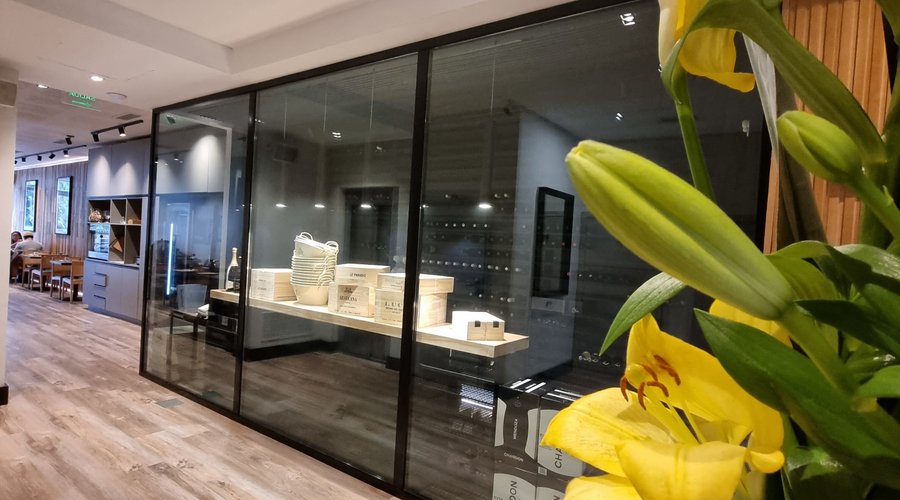 Front Desk & Wine Cellar