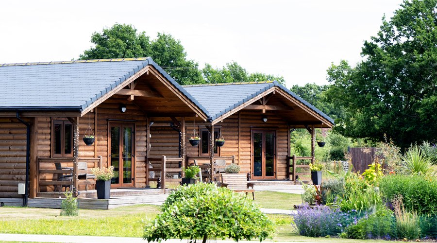 Front of Cheetah and Puma Lodges