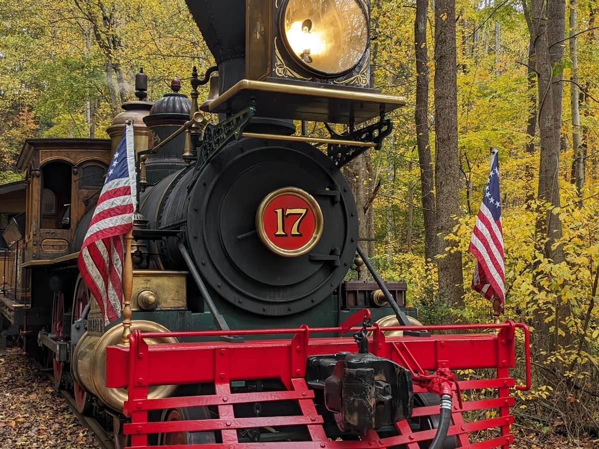 Northern Central Railway excursion train rolls through the borough of  Railroad